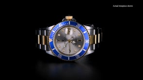 Pre-Owned Rolex Submariner Mens 40mm Automatic Stainless Steel and 18kt Yellow Gold Watch