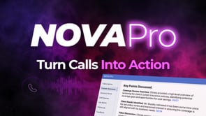 NOVA Pro | Convierte cada llamada en una acción