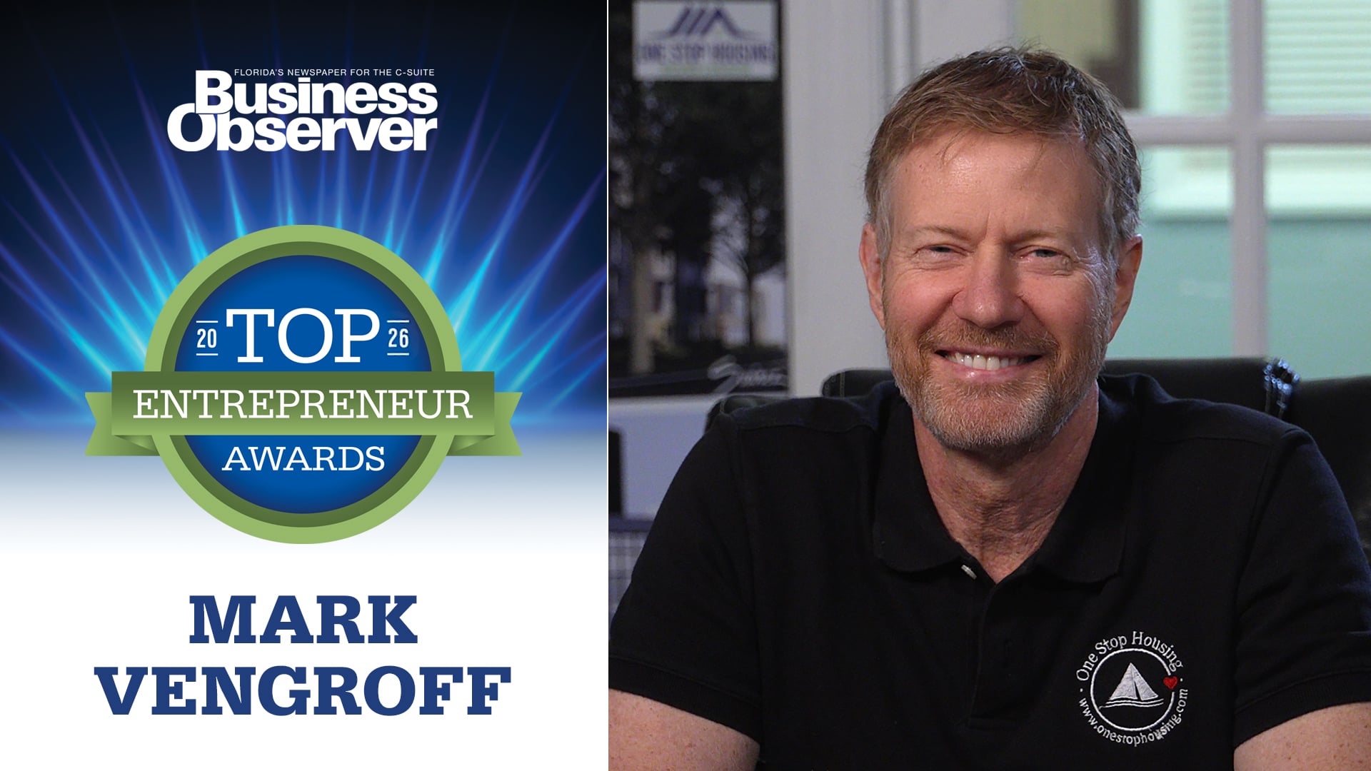 Mark Vengroff: Top Entrepreneur 2026 (Business Observer)