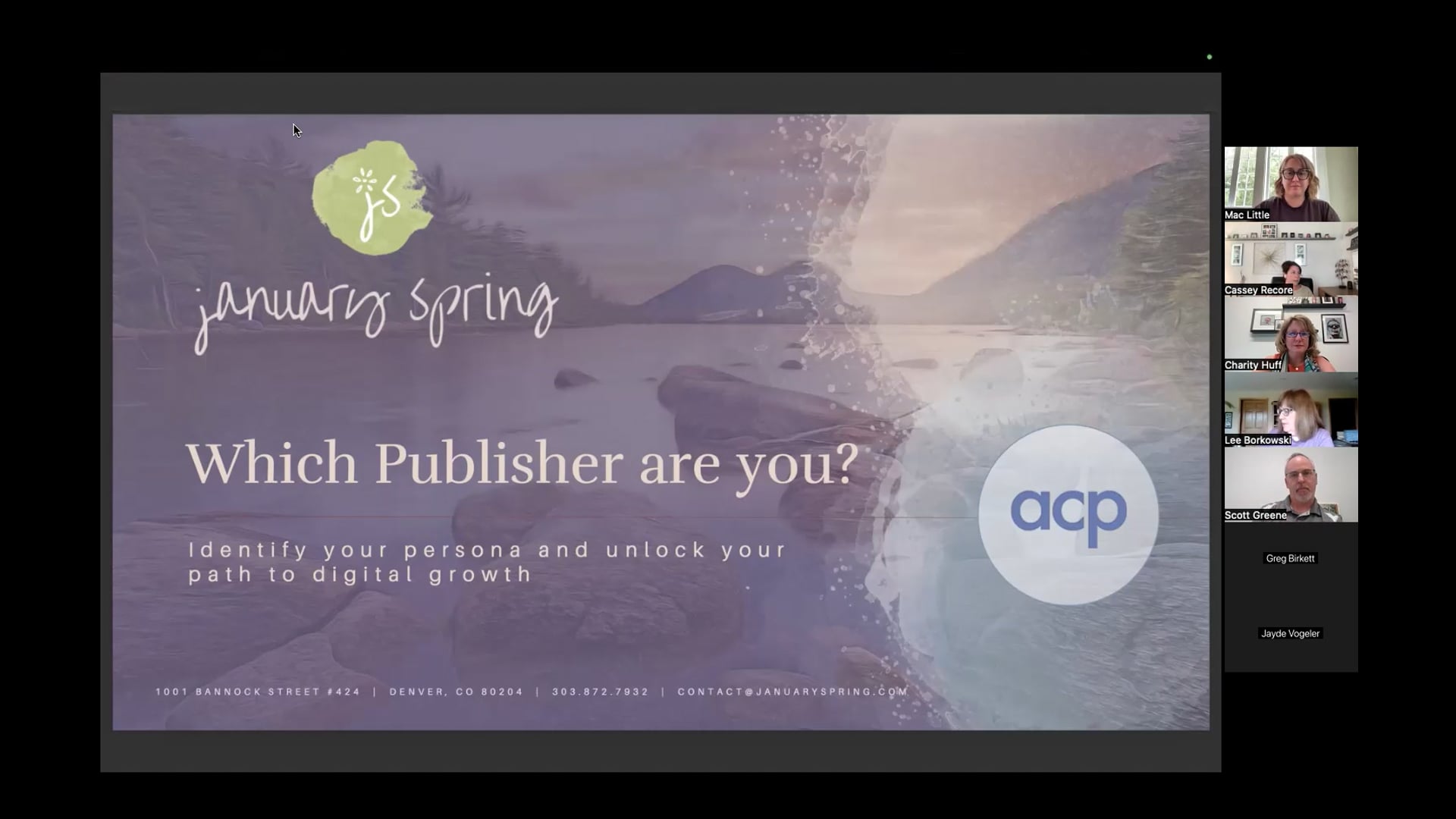 Digital - January Spring