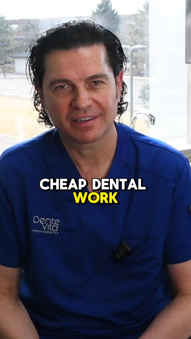 Cheap Dental Work is Expensive
