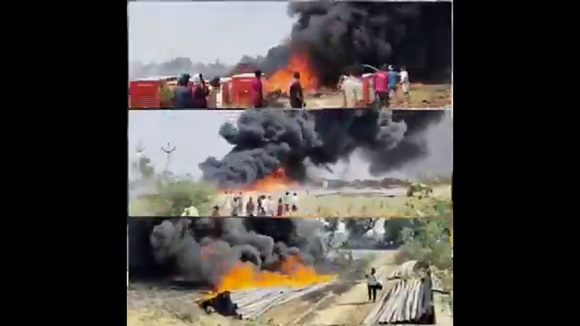 ➡️.....उत्तर प्रदेश के वाराणसी, बागपत और जौनपुर में जल शक्ति मिशन के तहत रखे पाइपों में आग लगने की घटनाएं सामने आई हैं