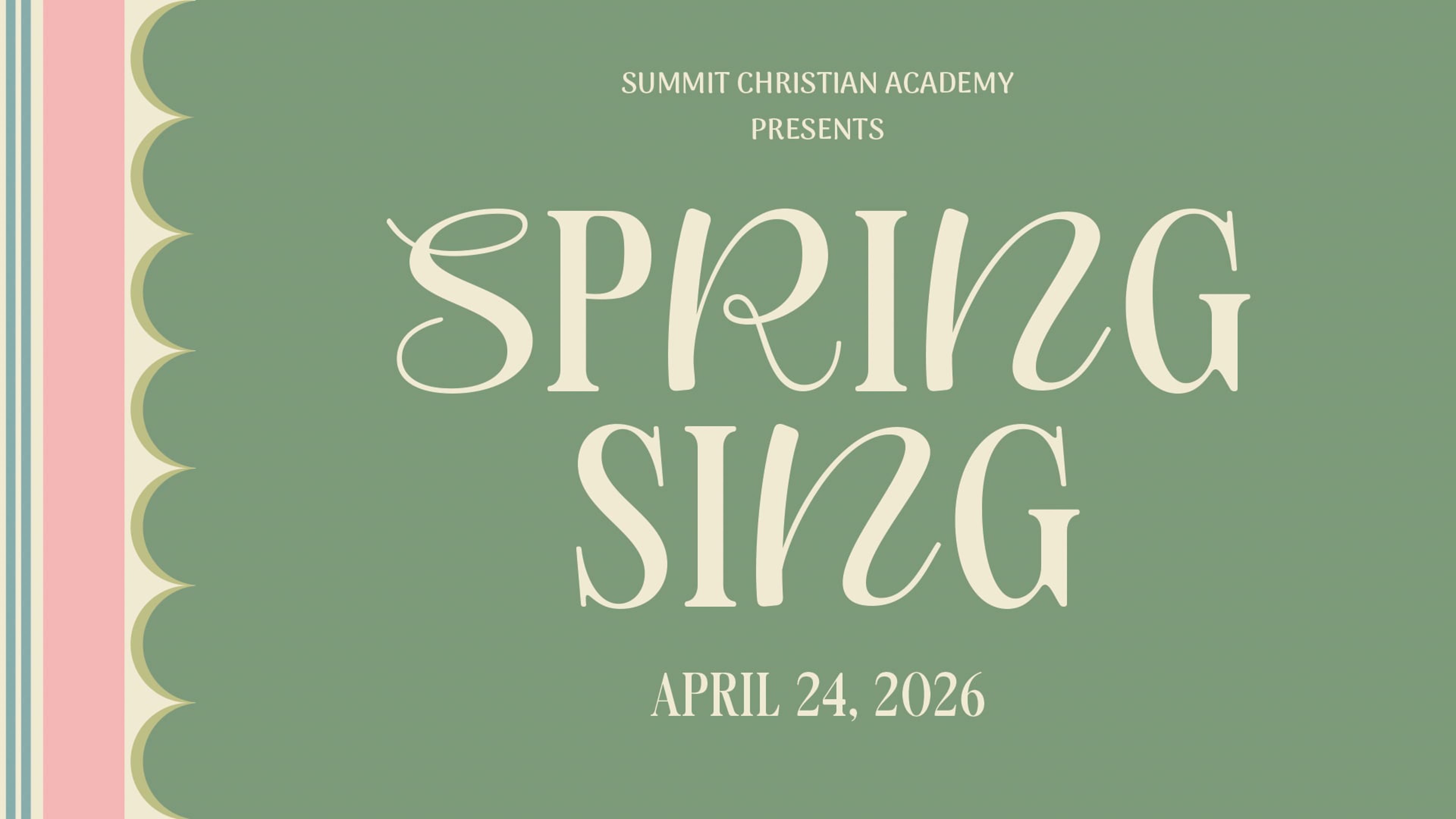 Secondary Spring Concert 2026
