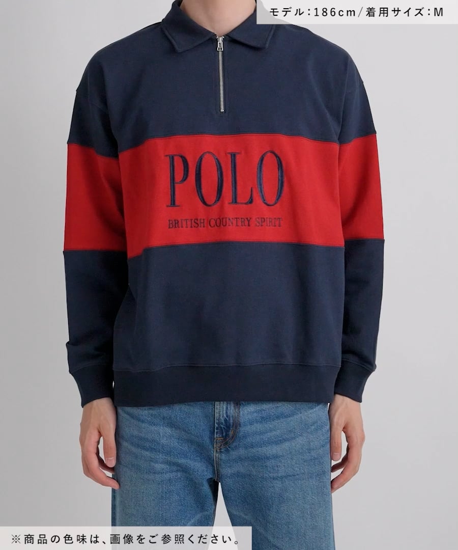 POLO British Country Spirit】ハーフジッププルオーバー | [公式