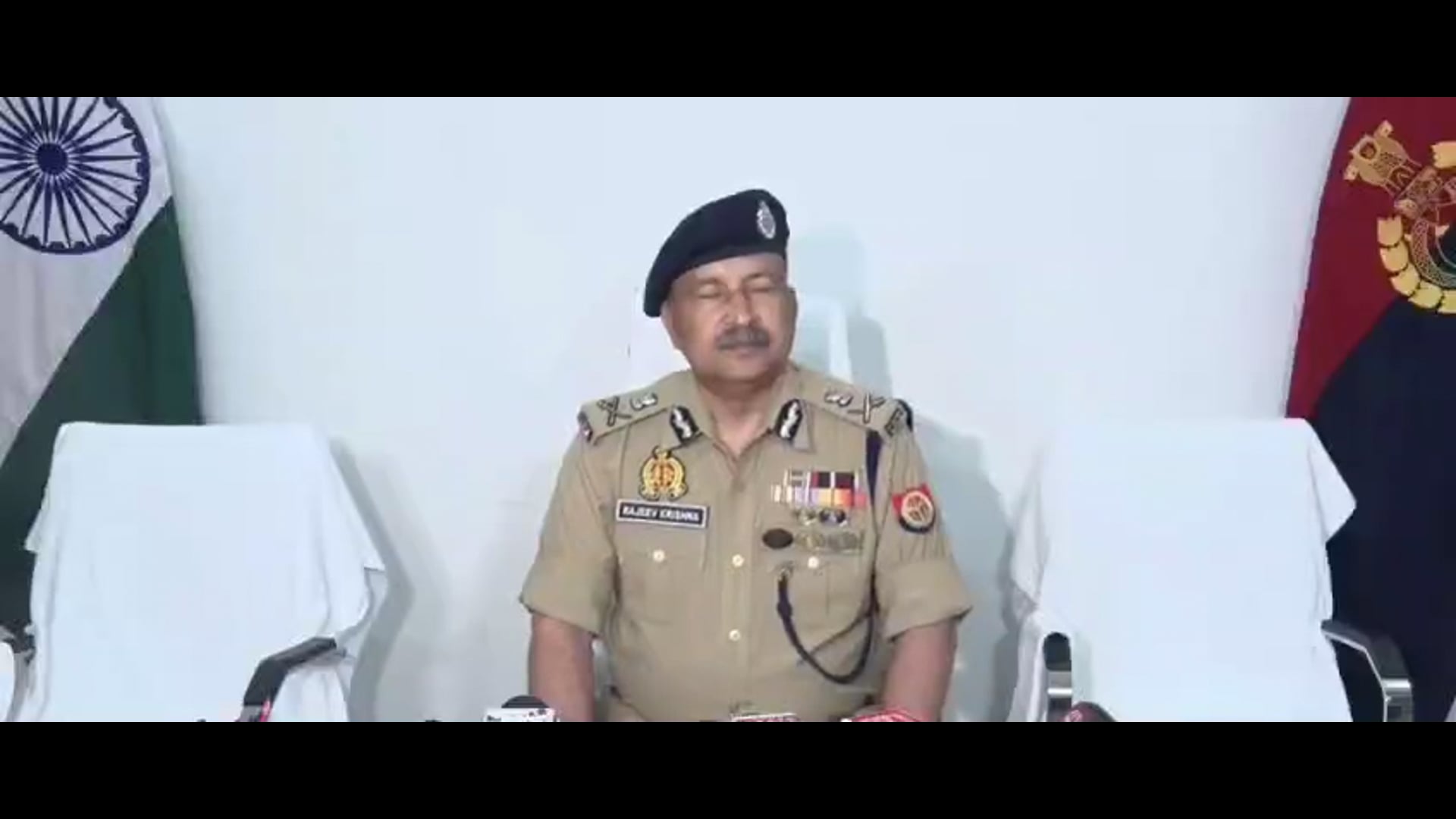 नोएडा में  ATS की बड़ी कार्रवाई दो संदिग्ध गिरफ्तार,
लखनऊ, उत्तर प्रदेश DGP राजीव कृष्णा के बयान