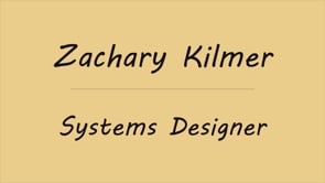Vimeo video thumbnail for Zachary Kilmer Reel