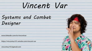 Vimeo video thumbnail for Vincent Var Design Reel
