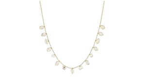 3.00 ct. t.w. Bezel-Set Lab-Grown Diamond Necklace in 14kt Yellow Gold