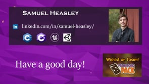 Vimeo video thumbnail for Sam Heasley Reel