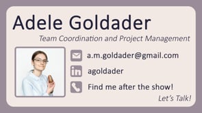 Vimeo video thumbnail for Adele Goldader - Game Producer Reel