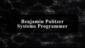Vimeo video thumbnail for Benjamin Politzer Demo Reel