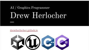 Vimeo video thumbnail for Drew Herlocher Demo Reel