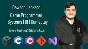 Vimeo video thumbnail for Dawson Jackson Demo Reel