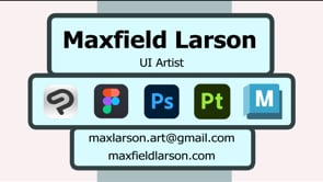 Vimeo video thumbnail for Max Larson - UI Design Reel