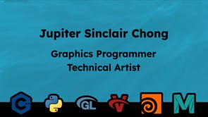 Vimeo video thumbnail for Jupiter Sinclair Chong - Demo Reel