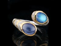 Astro West - Tanzanite & Spectrolite Ring AWRING467 Video