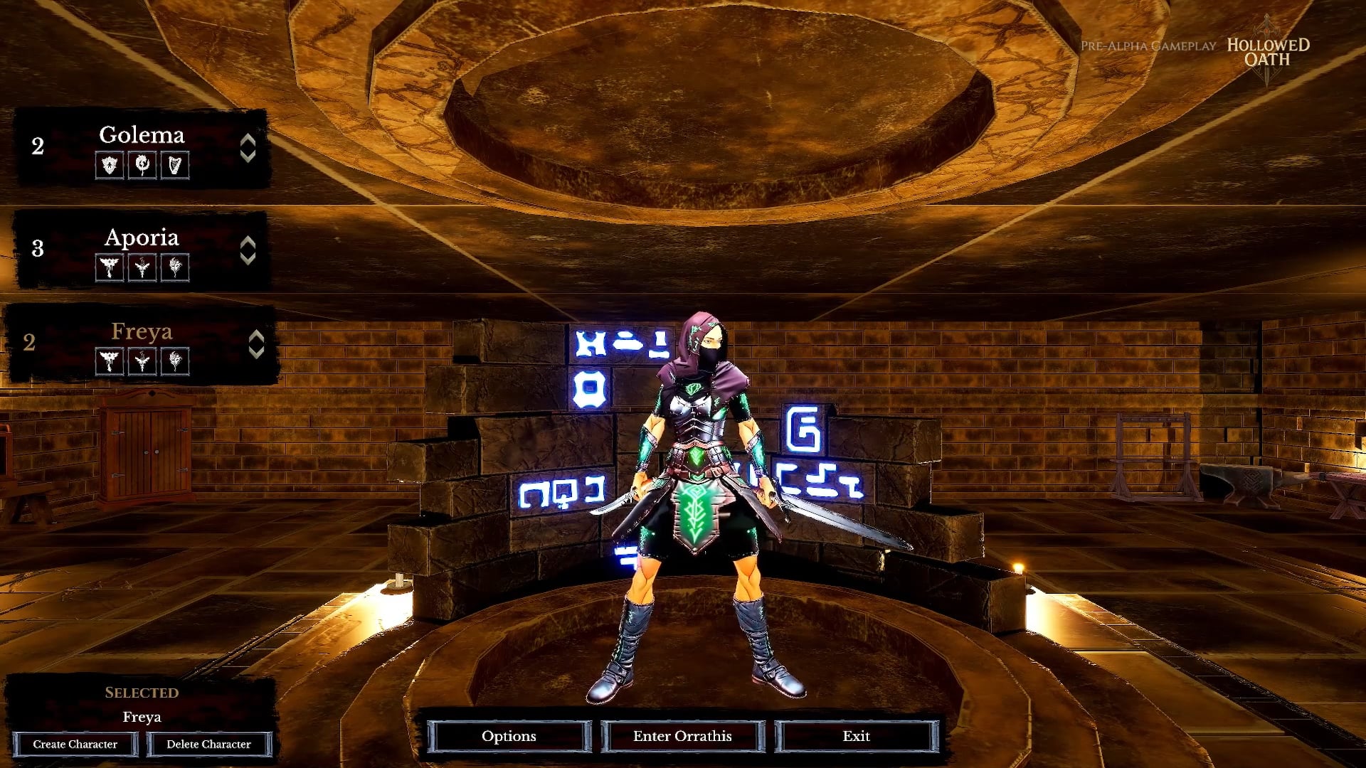 Imagem Cena de Indie MMO <strong>Hollowed Oath</strong> 2