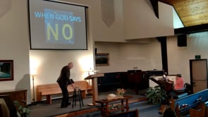 Chuck Burkeen, “When God Says No”