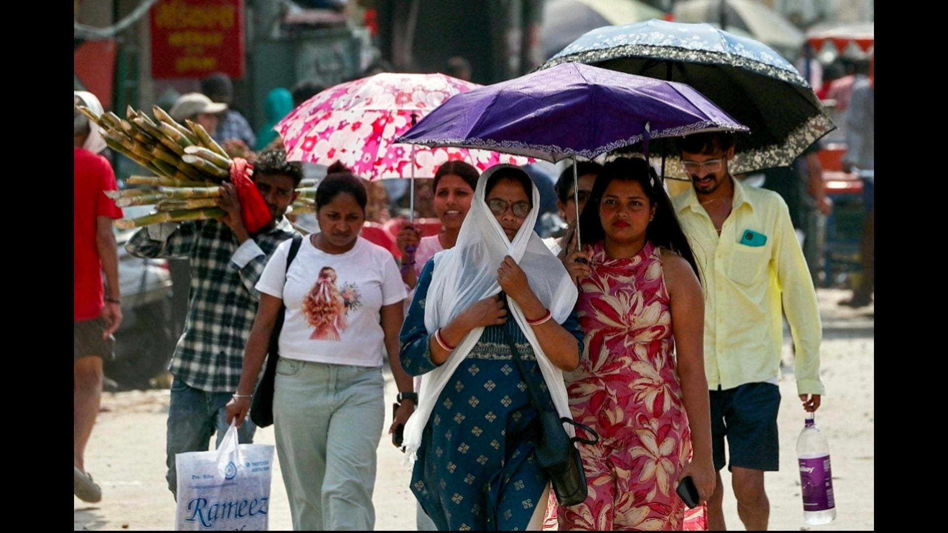 प्रतापगढ़ में भीषण गर्मी का कहर, 45 डिग्री तापमान से जनजीवन बेहाल#latest_news 