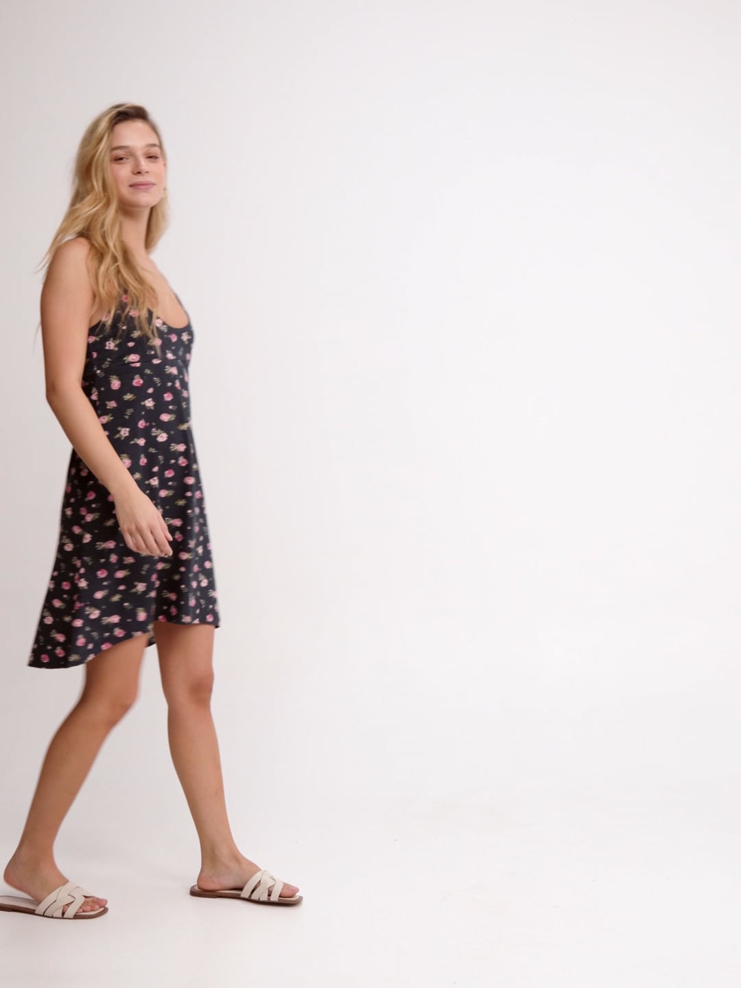 SUNFLOWER MINI DRESS