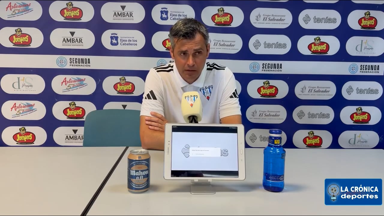 CHECHU DORADO (Entrenador Ejea) SD Ejea 1-1 SD Eibar B  / Jor. 33 - Segunda Rfef / Gr 2 / Fuente: Facebook SD Ejea