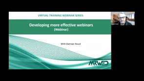 Developing more effective webinars