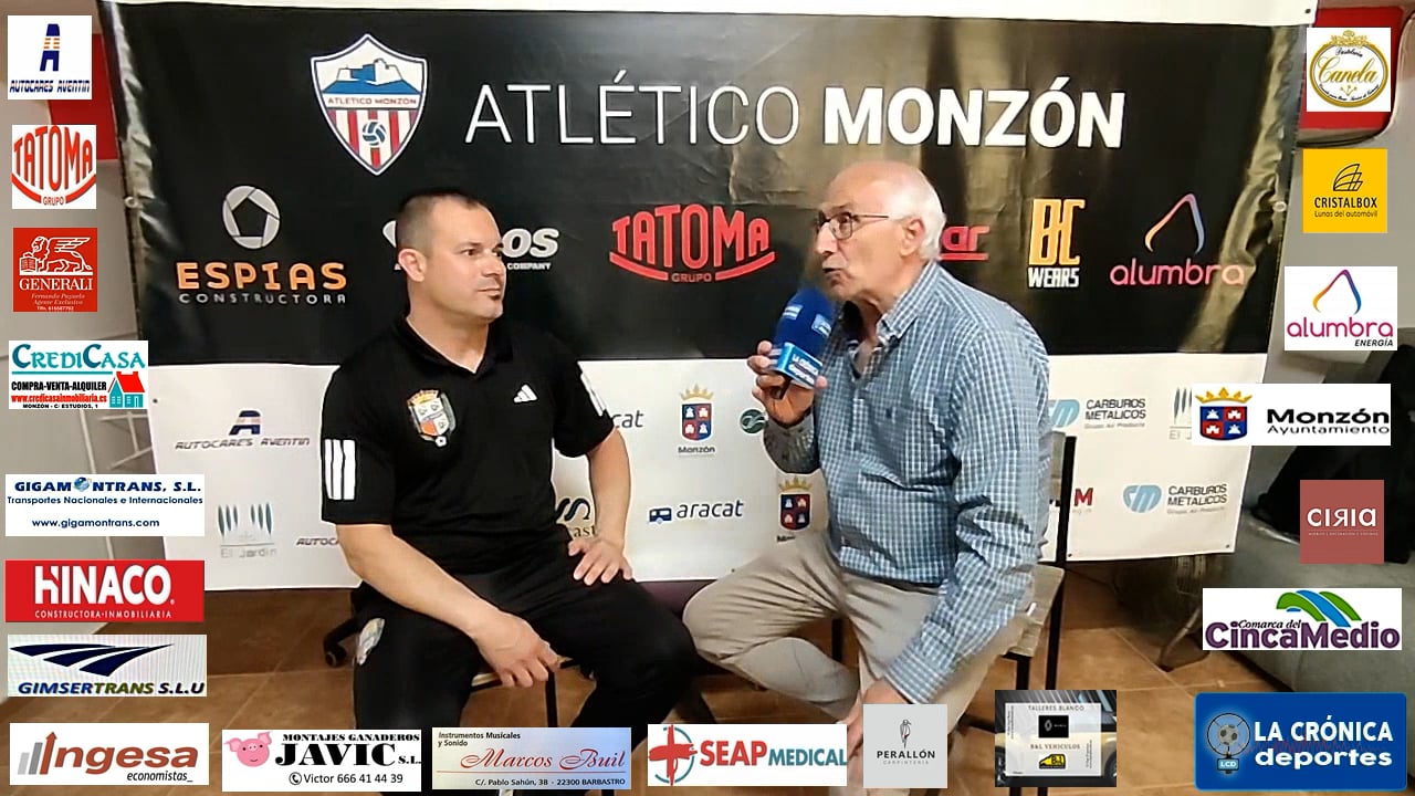 JAVIER  ROMERO (Entrenador Caspe) At Monzón Alumbra 1-0 CD Caspe / J 32 / 3ª RFEF