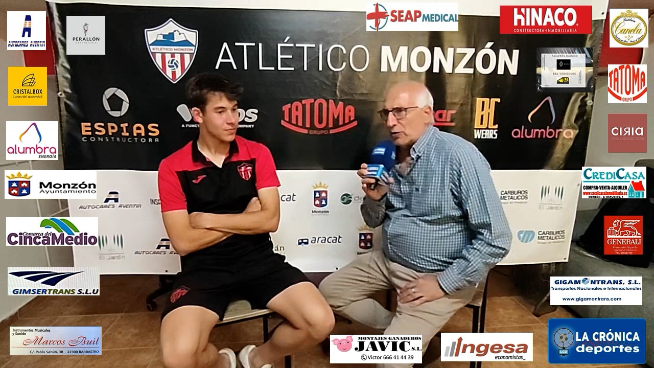 PABLO  BUIL  CALVO (Jugador Monzón) At Monzón Alumbra 1-0 CD Caspe / J 32 / 3ª RFEF
