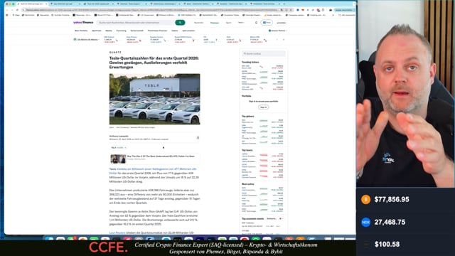 Akteinbriefing Tesla