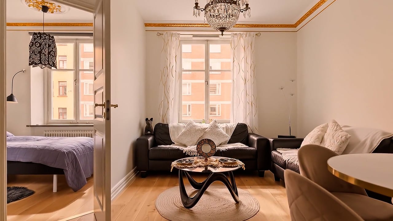 3 rum Lägenhet på Fleminggatan 62b Kungsholmen Stockholms kommun - video