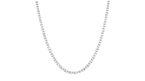 2.00 ct. t.w. Lab-Grown Diamond Tennis Necklace in Sterling Silver