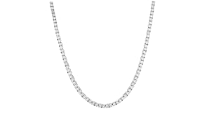 3.00 ct. t.w. Lab-Grown Diamond Tennis Necklace in Sterling Silver