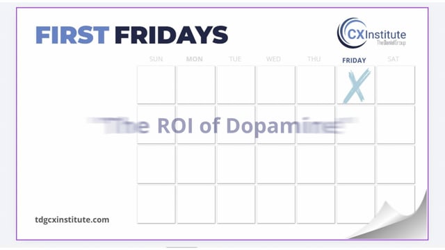 The ROI of Dopamine in CX