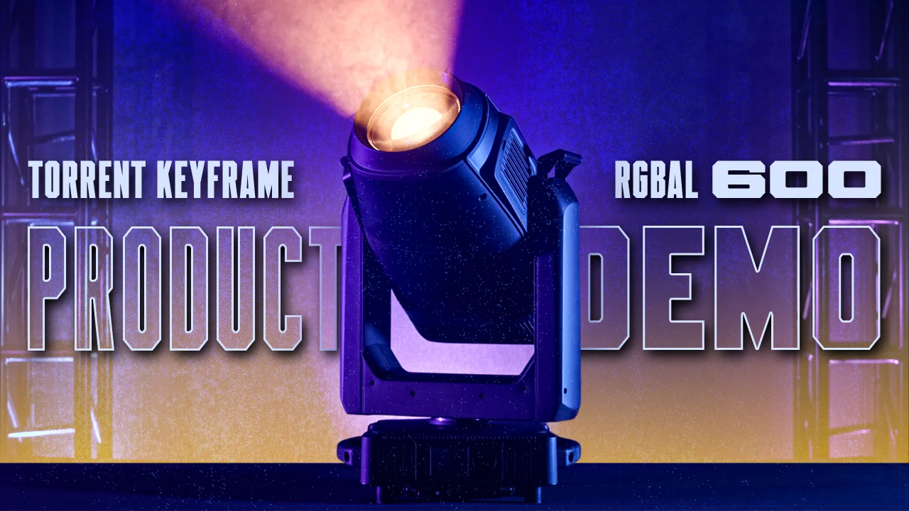 Torrent™ Keyframe 600 RGBAL Framing Profile Moving Head | Blizzard