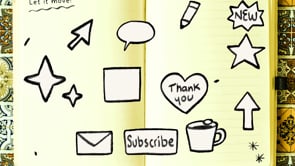 Scribble! | The Human-Made Blog kit, a Decorative Illustration by Iris Atelier (Thumbnail 3 of 4)