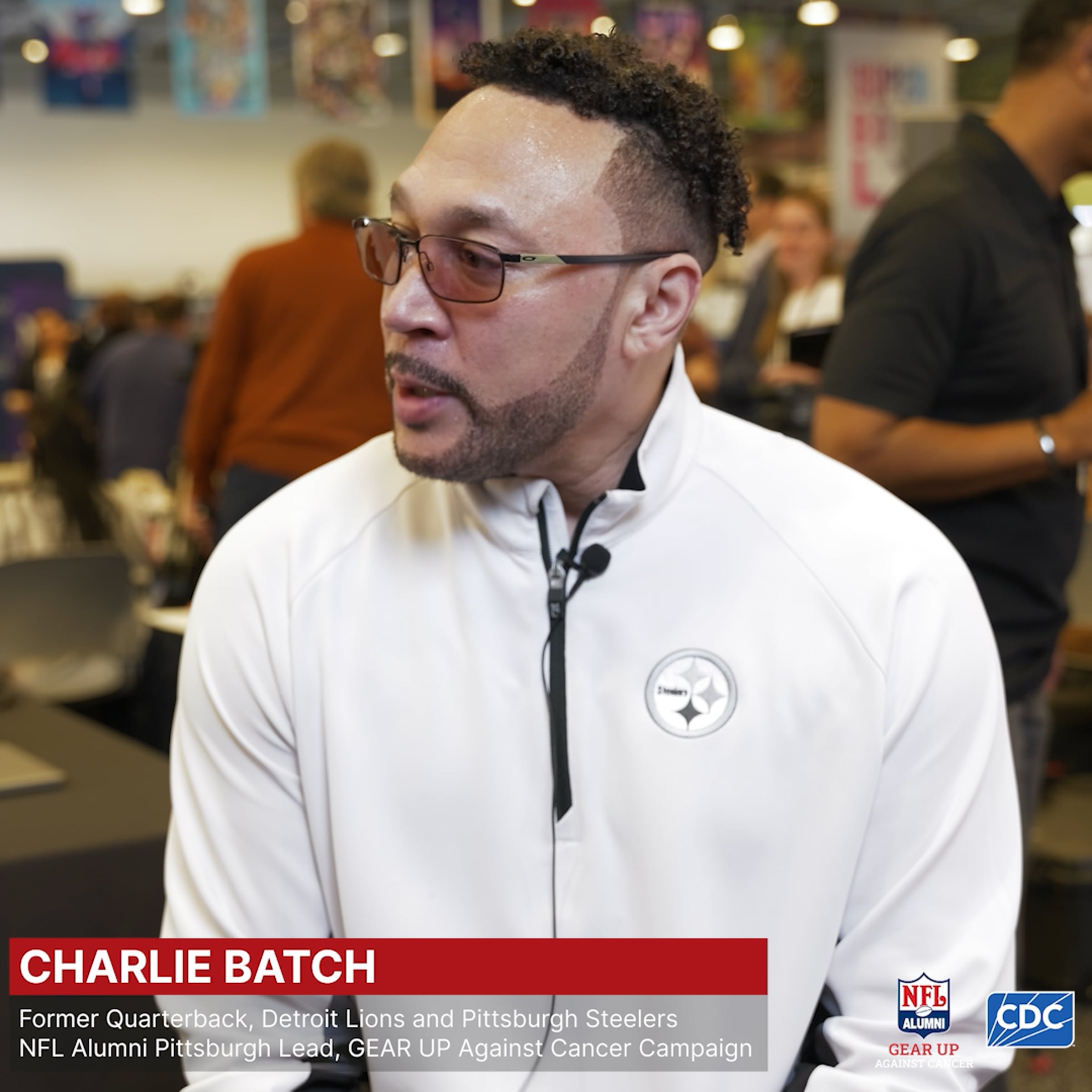 NFLA Cancer Podcast for Social - Charlie Batch | Videos & Movies on Vimeo