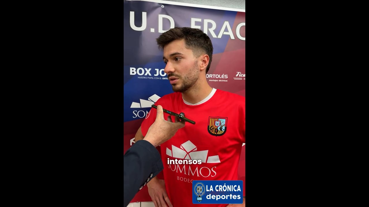 IKER CORTÉS (Jugador Fraga) UD Fraga 2-2 Inter. Huesca / Jor. 29 / Preferente / Gr 1 / Fuente: Facebook Fraga