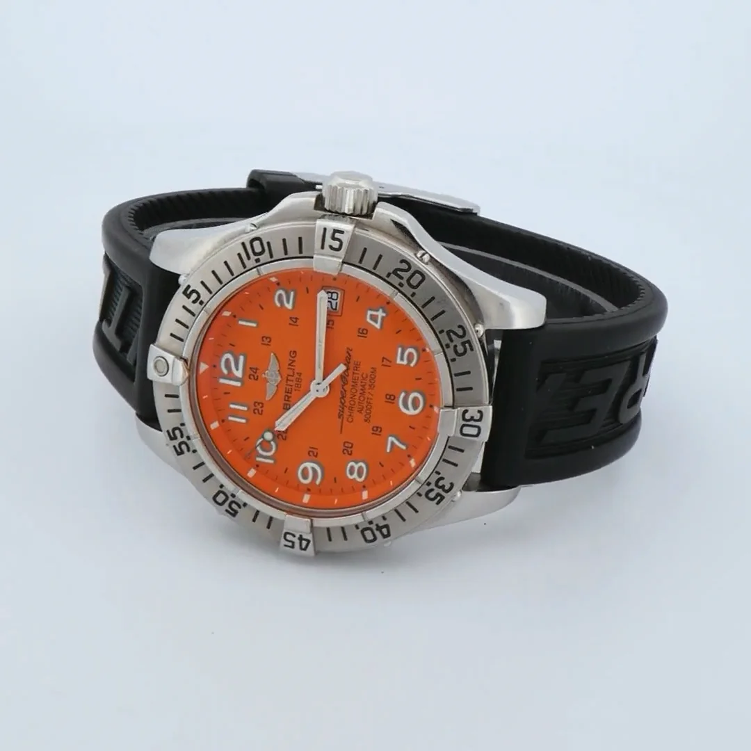 Preowned Breitling Super Ocean A17360 Stainless Steel 42mm