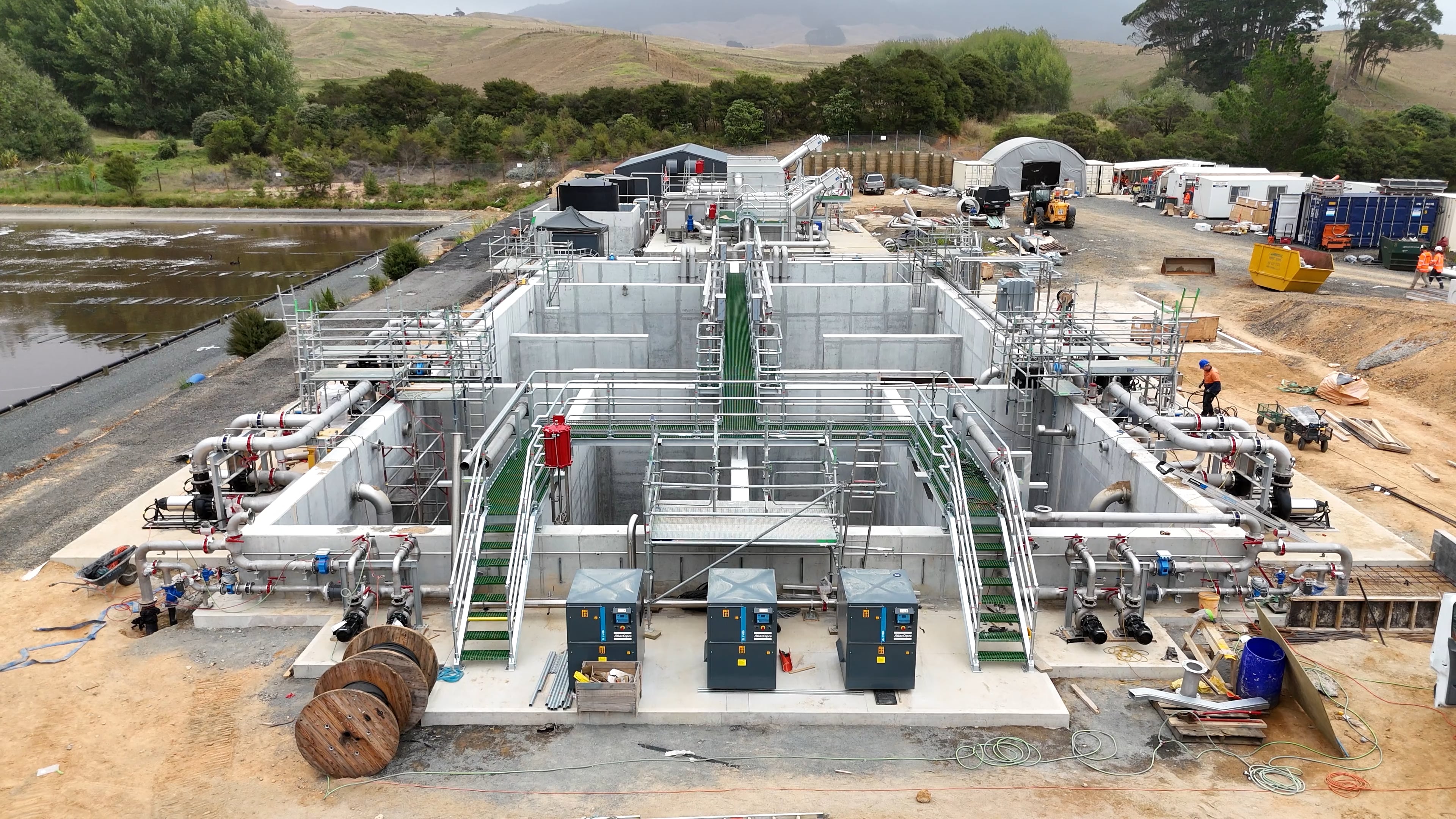 Raglan WWTP MBR MABR Upgrade - mid construction | Videos & Movies on Vimeo