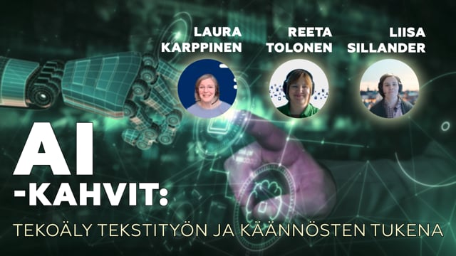 AI-kahvit: Tekoäly tekstityön ja käännösten tukena