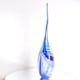 KALEIDO Murano Glass Blue Drop Vase – One of a Kind Signed Piece video
