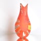 JAMBO Murano Glass Orange Vase | Handmade Signed Living Room Piece video