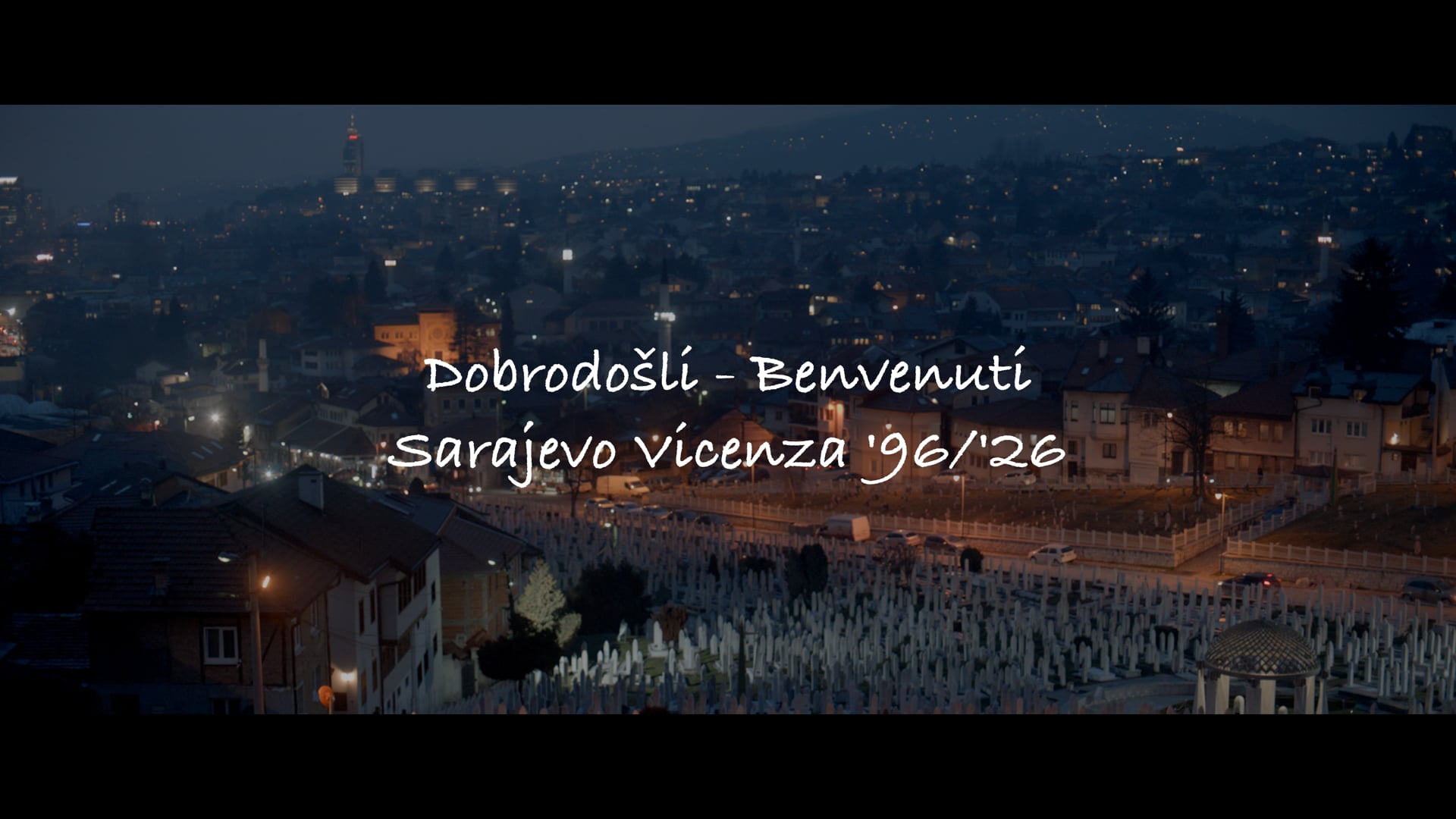 DOBRODOSLI - Insieme per Sarajevo / PROMO