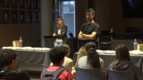 Visita dels joves de l’Esbotzada a l’Ajuntament