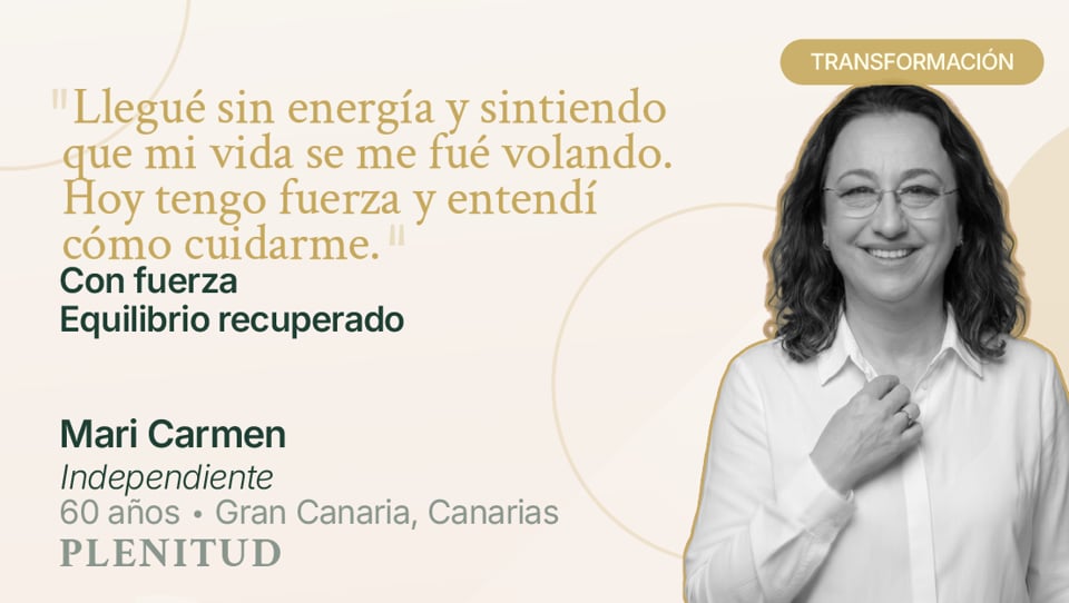 Testimonio en vídeo de Mari Carmen Lobeira, alumna del Método PLENITUD
