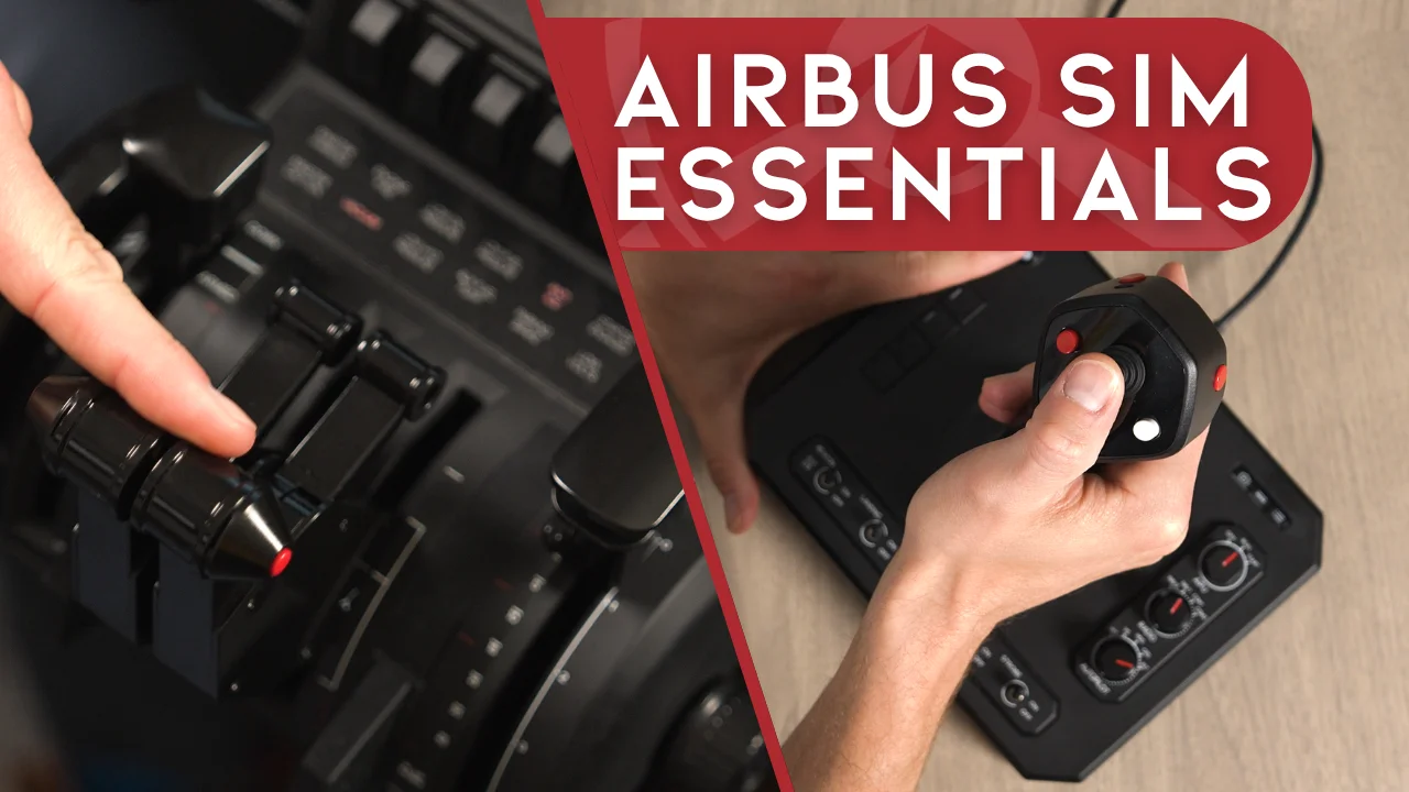 Airbus Flight Simulator Controls from Honeycomb