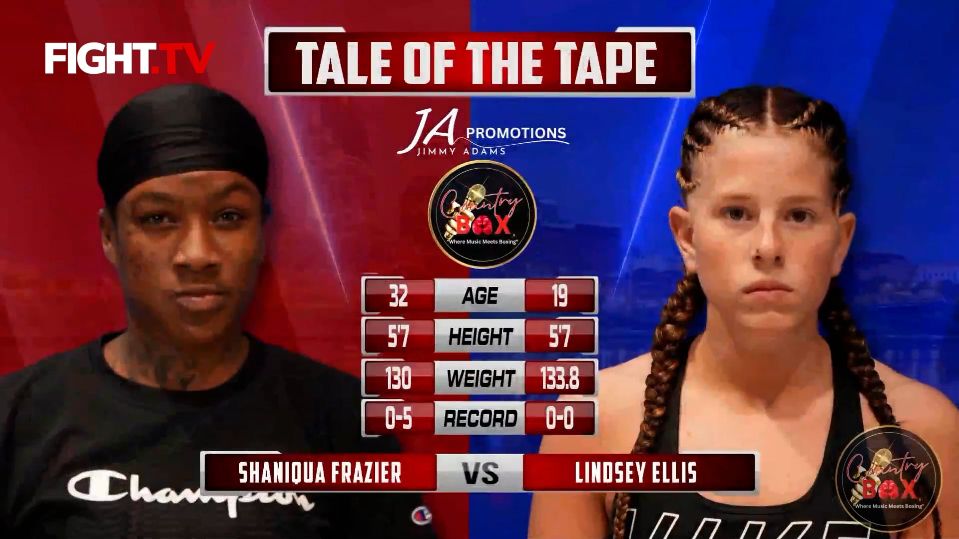 Shaniqua Frazier vs. Lindsey Ellis