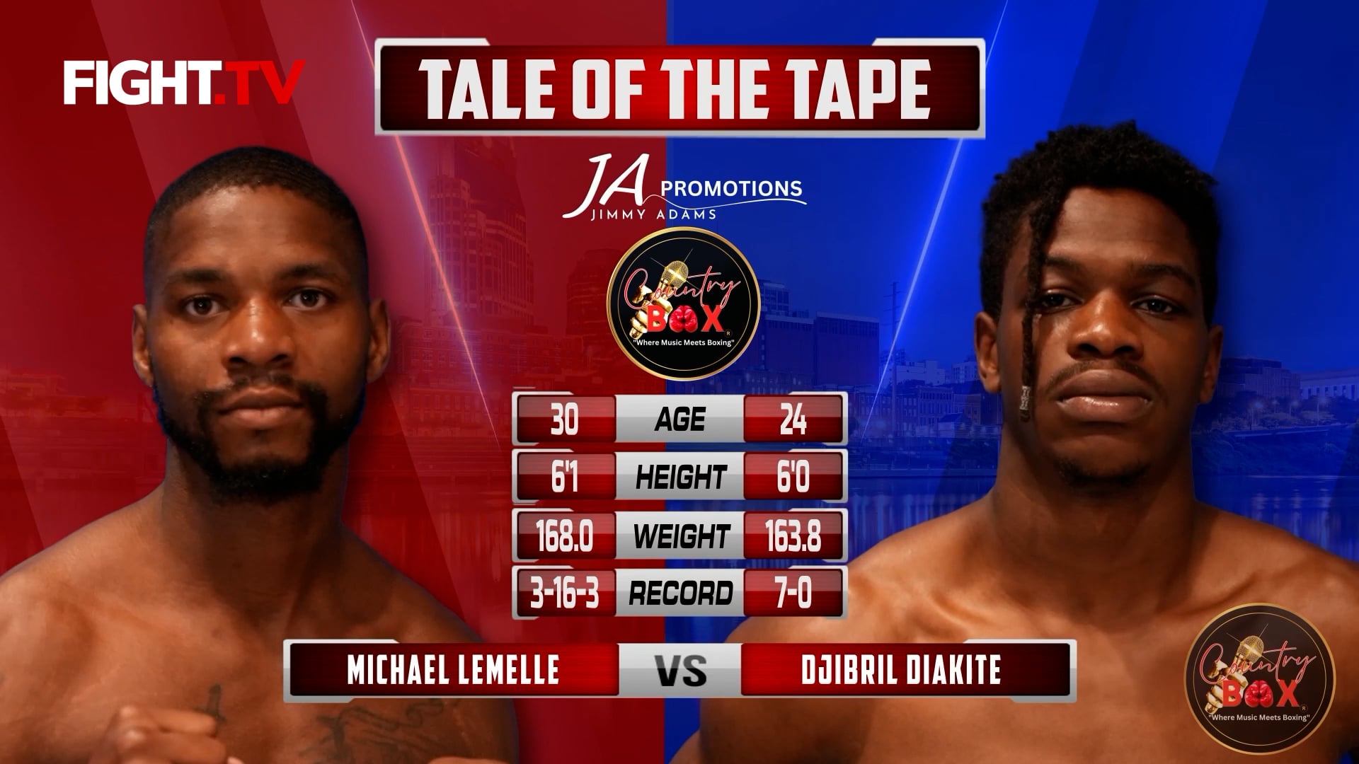 Michael Lemelle vs. Ojibril Diakite
