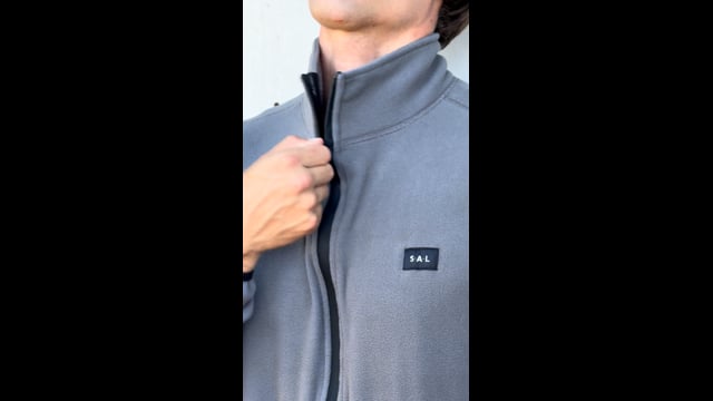 BLUSA FLEECE POLAR - CINZA CONCRETO