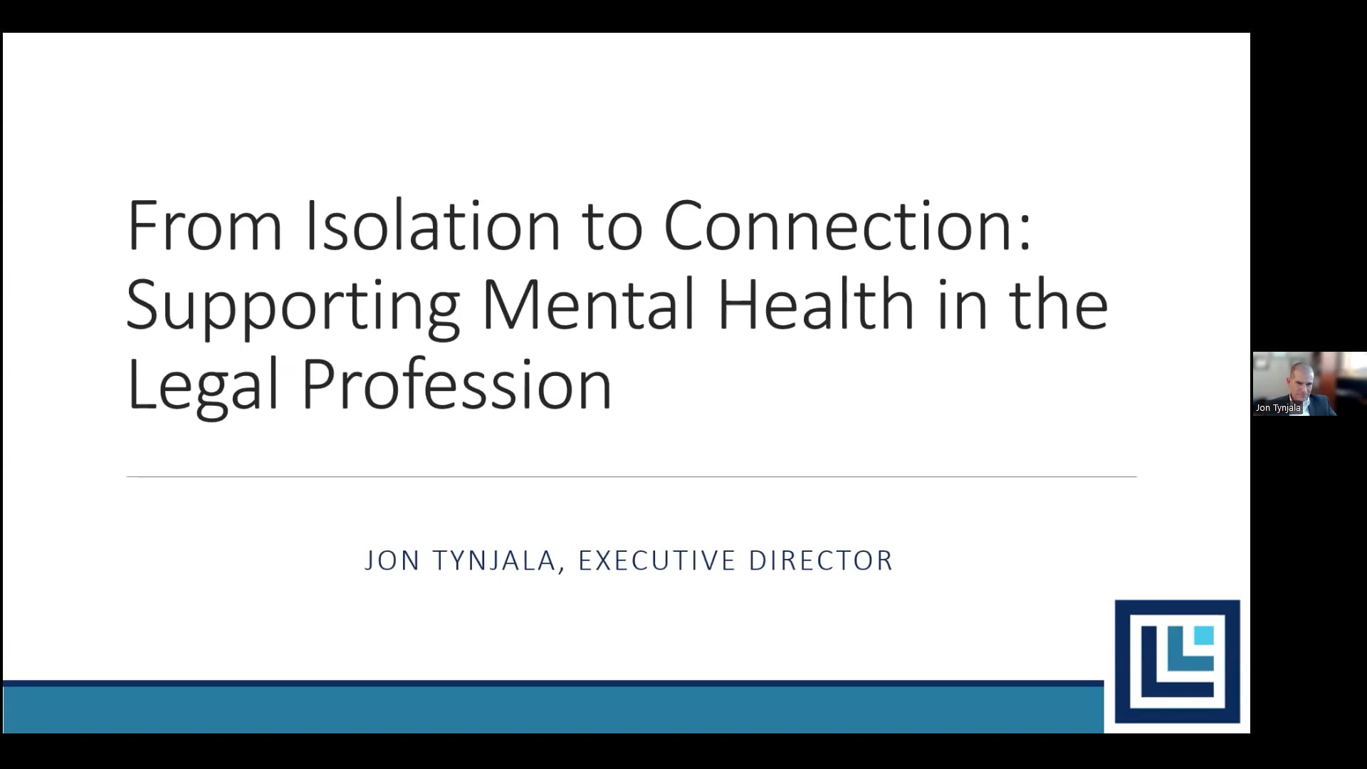 From Isolation to Connection: Supporting Mental Health in the Legal ...